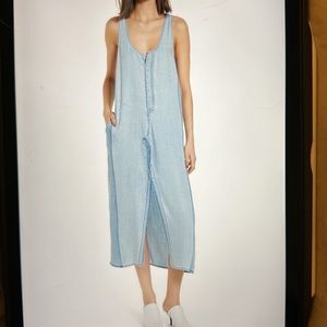 DL1961 Clermont Chambray Midi Dress.  Size M